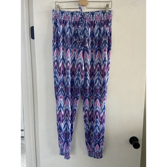 Tommy Bahama Mirage Jogger Draw String Pockets, Purple Multi, Small, beach - Picture 2 of 6